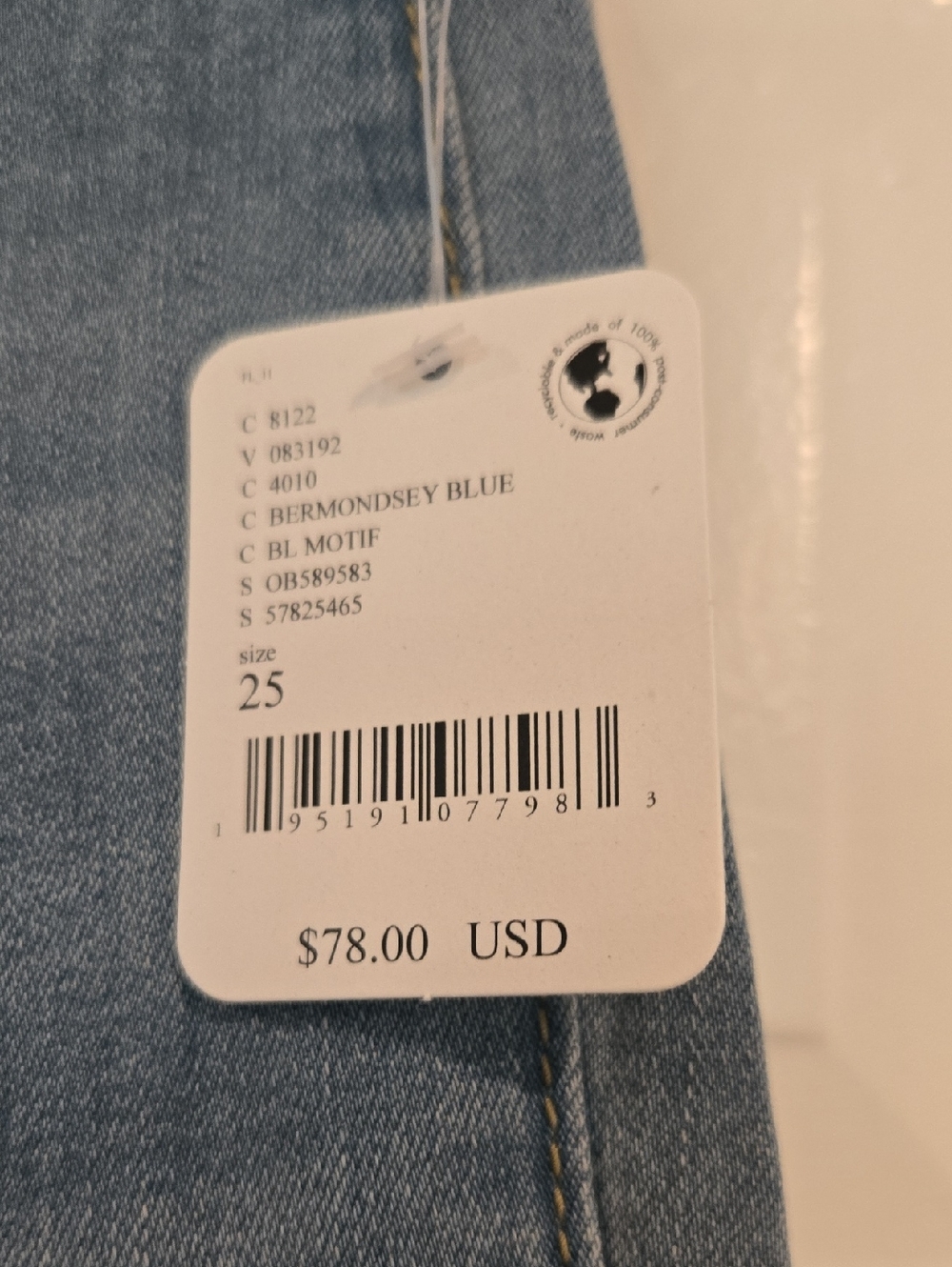 NWT! Free People We The Free Flare Jeans 25 - Picture 3 of 4
